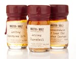 Ardbeg and Glemorangie samples