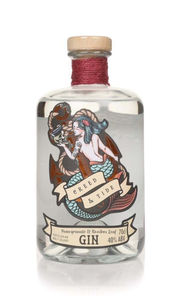 Creed & Tide Gin - Pomegranate & Rooibos Leaf Flavoured Gin