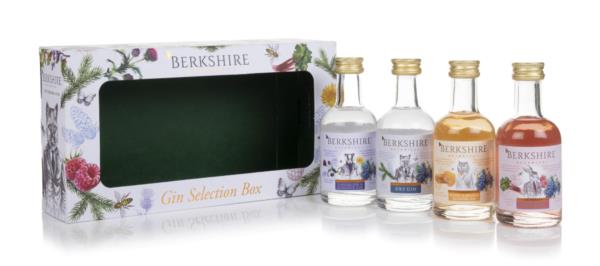 Berkshire Botanical Gin Minatures Selection Gift Pack (4 x 50ml) Flavoured Gin