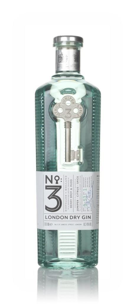 No.3 Gin 3cl Sample London Dry Gin