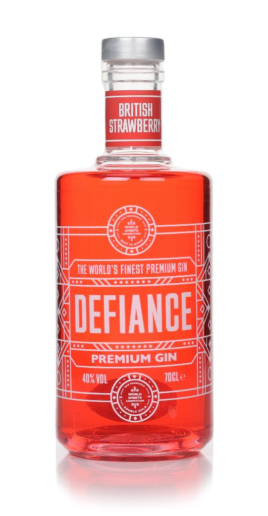 Defiance British Strawberry Gin (70cl) Flavoured Gin