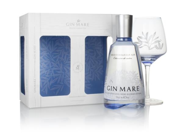 Gin Mare Gift Pack with Glass Gin