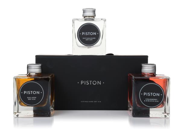 Piston The Original Trio Gin Gift Set (3 x 20cl) Flavoured Gin