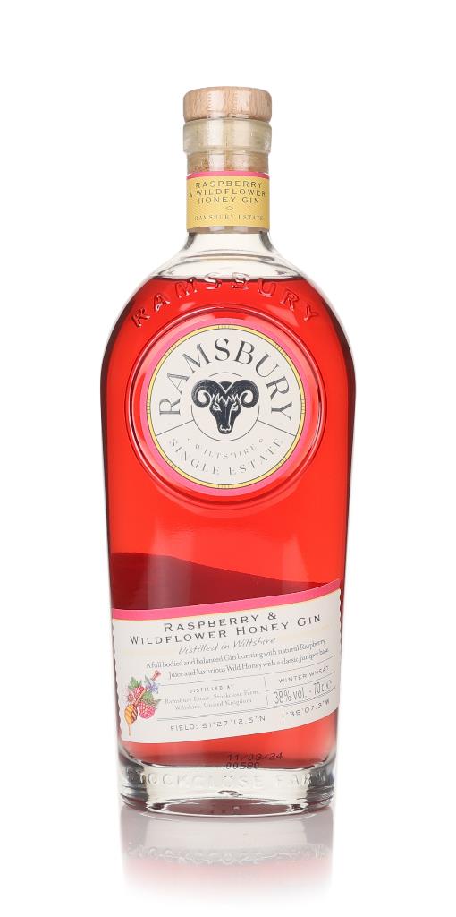 Ramsbury Raspberry & Wildflower Honey Flavoured Gin