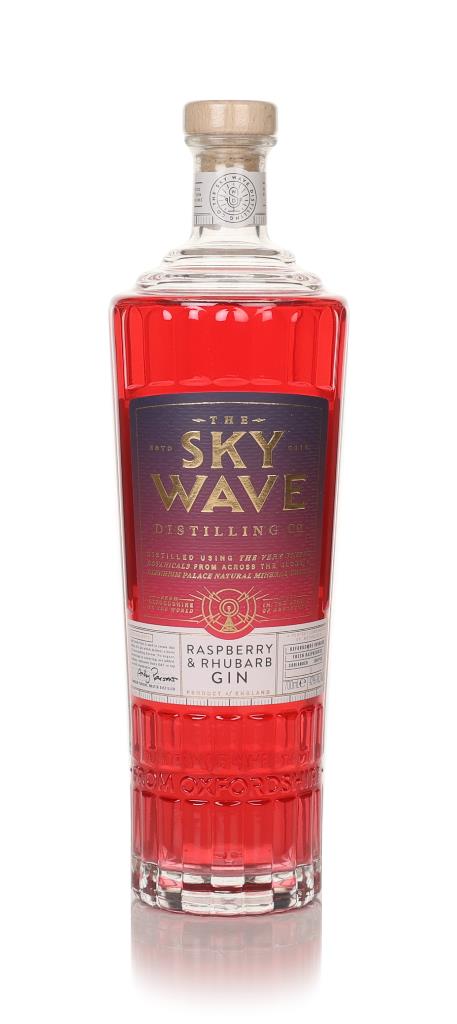 Sky Wave Raspberry & Rhubarb Gin (70cl) Flavoured Gin