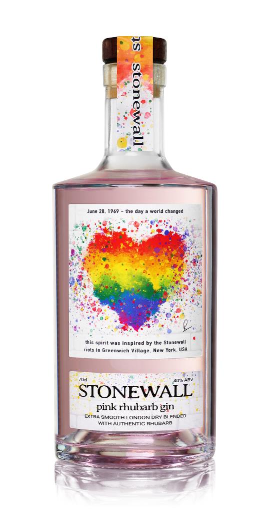 Stonewall Pink Rhubarb Flavoured Gin