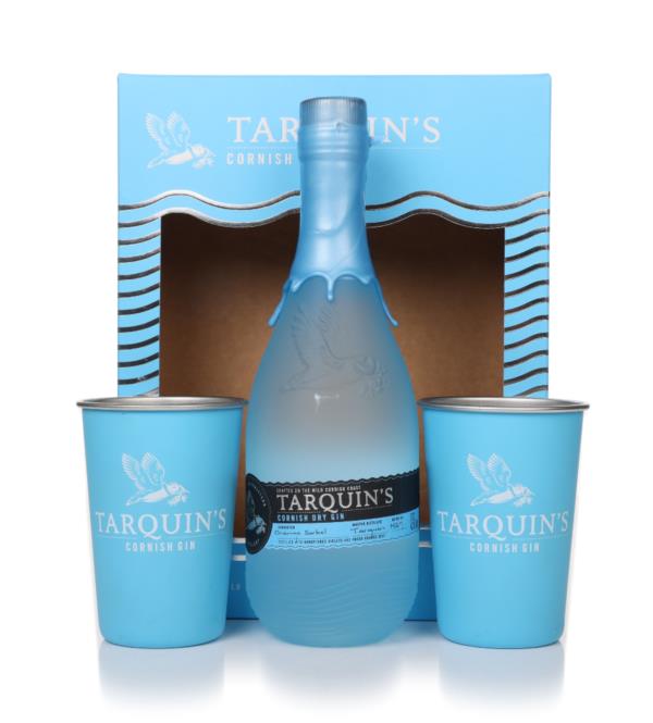 Tarquins Cornish Gin Gift Set with 2x Metal Cups Gin