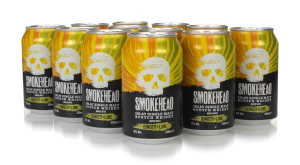 Smokehead with Ginger Ale & Lime (12 x 330ml) Ready to Drink