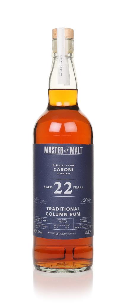 Caroni 22 Year Old (Master of Malt) Dark Rum