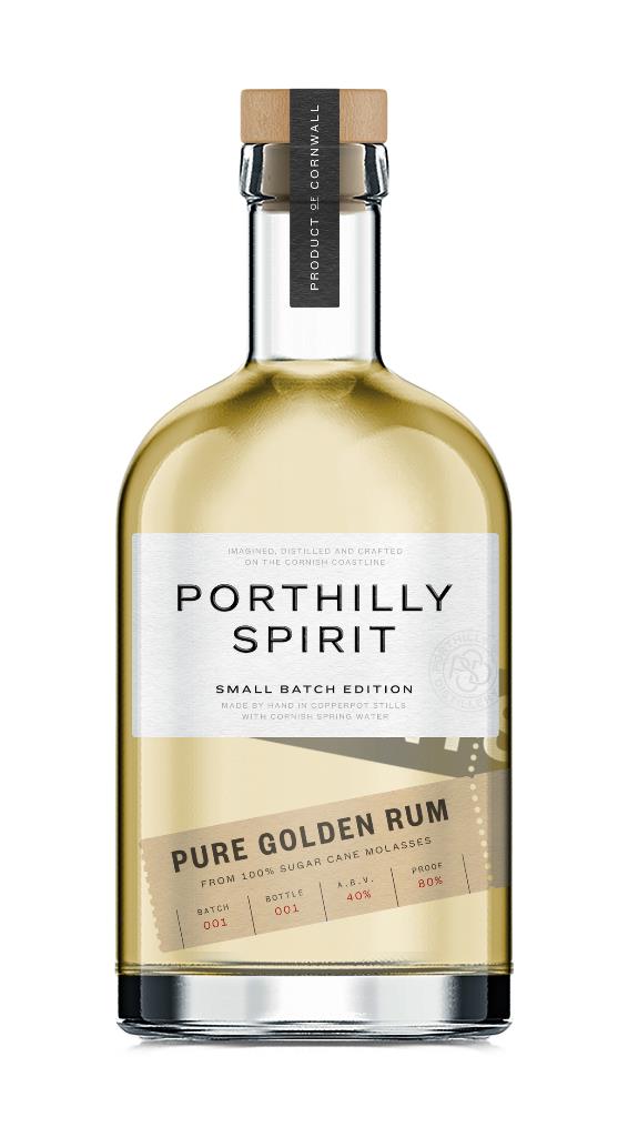 Porthilly Spirit Pure Golden Dark Rum
