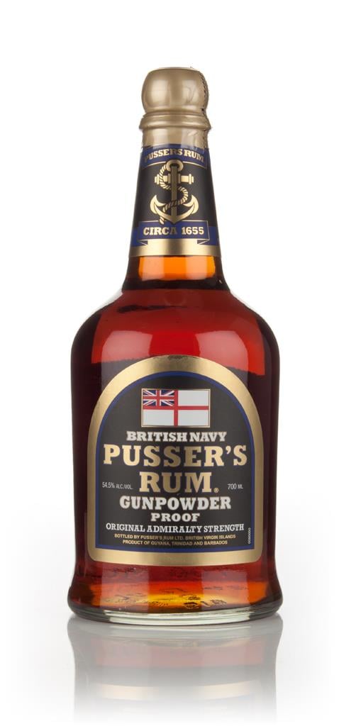 Pusser's 'Gunpowder Proof' Black Label Dark Rum