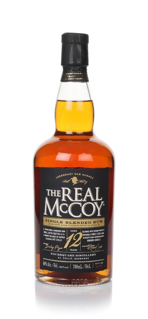 The Real McCoy 12 Year Old Dark Rum