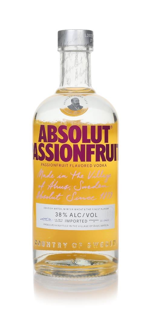 Absolut Passionfruit Flavoured Vodka