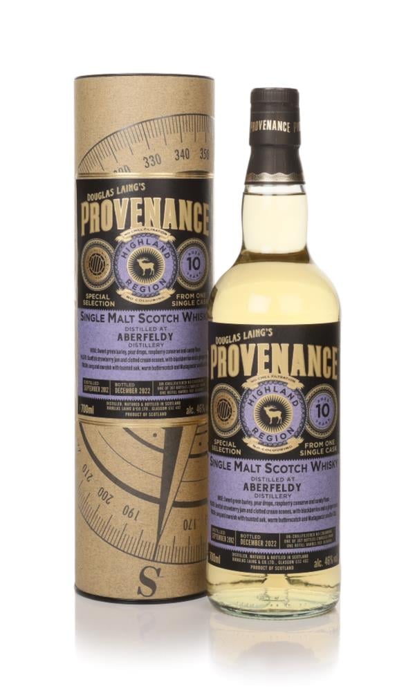 Aberfeldy 10 Year Old 2012 (cask 16904) - Provenance (Douglas Laing) Single Malt Whisky