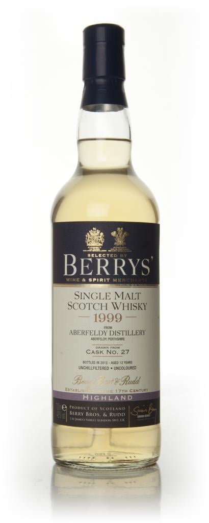 Aberfeldy 12 Year Old 1999 (Berry Bros. & Rudd) Single Malt Whisky