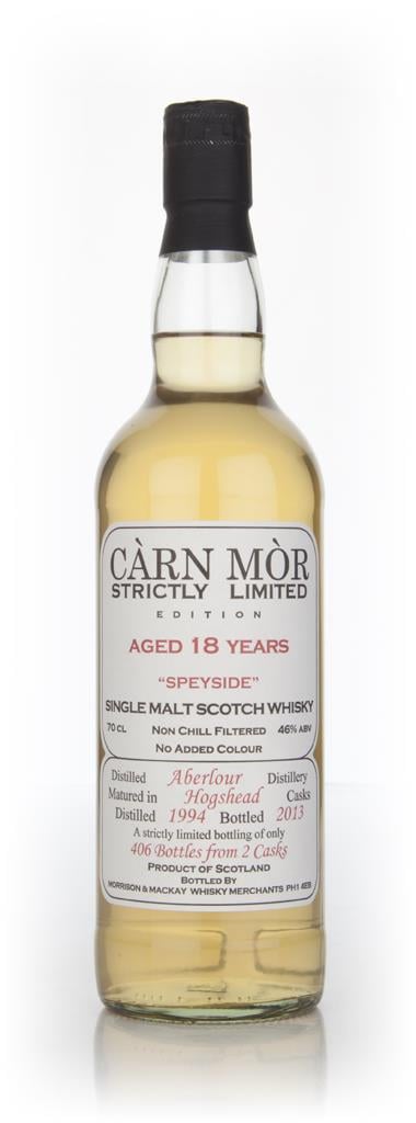 Aberlour 18 Year Old 1994 - Strictly Limited (Carn Mor) Single Malt Whisky