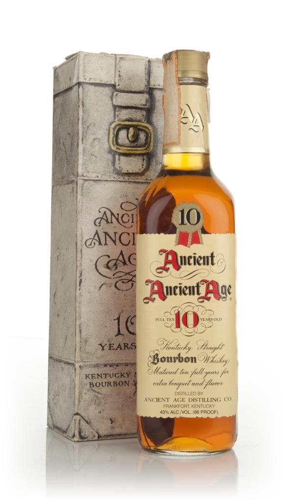 Ancient Age 10 Year Old - 1980s Bourbon Whiskey