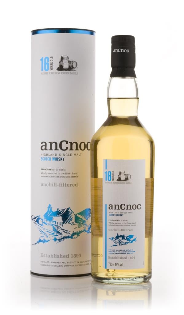 anCnoc 16 Year Old Single Malt Whisky