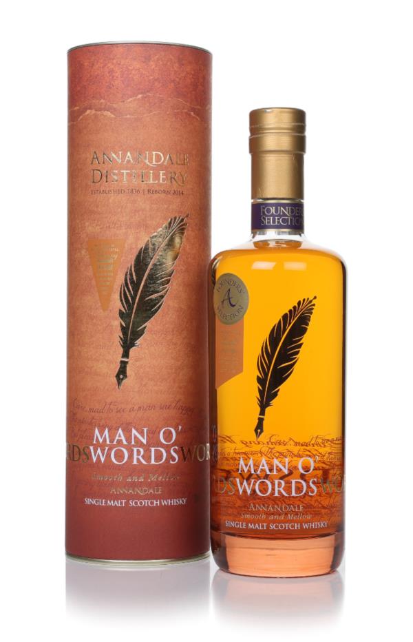 Annandale Man OWords Vintage 2016 - Sherry Cask (cask 587) Single Malt Whisky