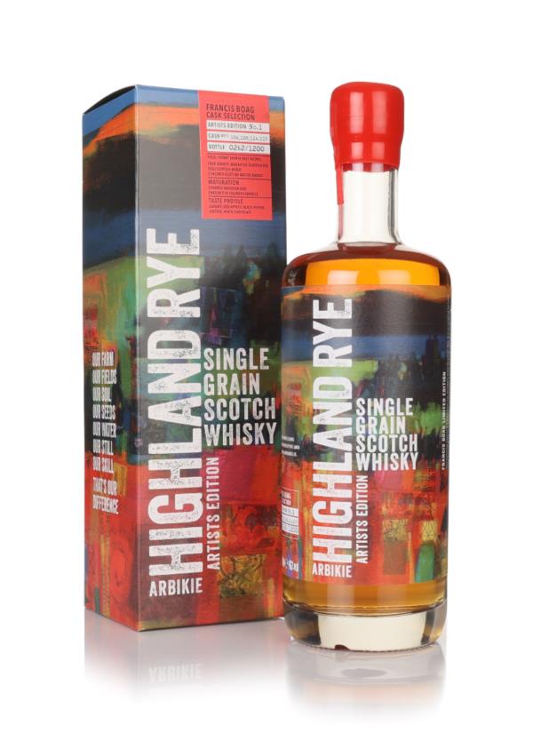 Arbikie Highland Rye Artist Edition No.1 - Francis Boag Grain Whisky