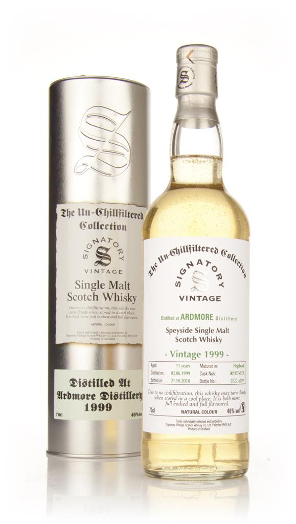 Ardmore 11 Year Old 1999 - Un-Chillfiltered (Signatory) Single Malt Whisky
