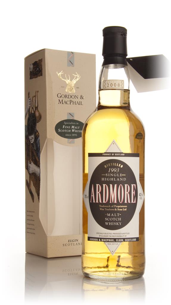 Ardmore 1993 (Gordon and MacPhail) Single Malt Whisky