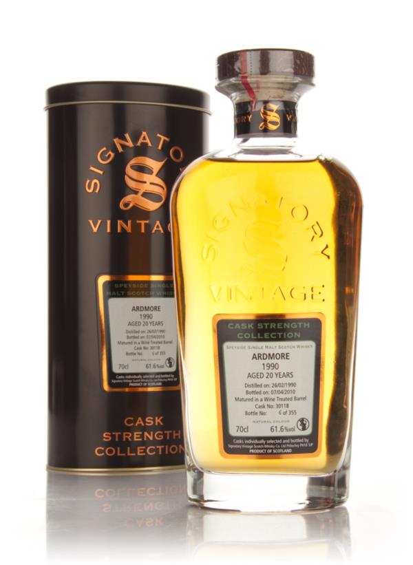 Ardmore 20 Year Old 1990 - Cask Strength Collection (Signatory) Single Malt