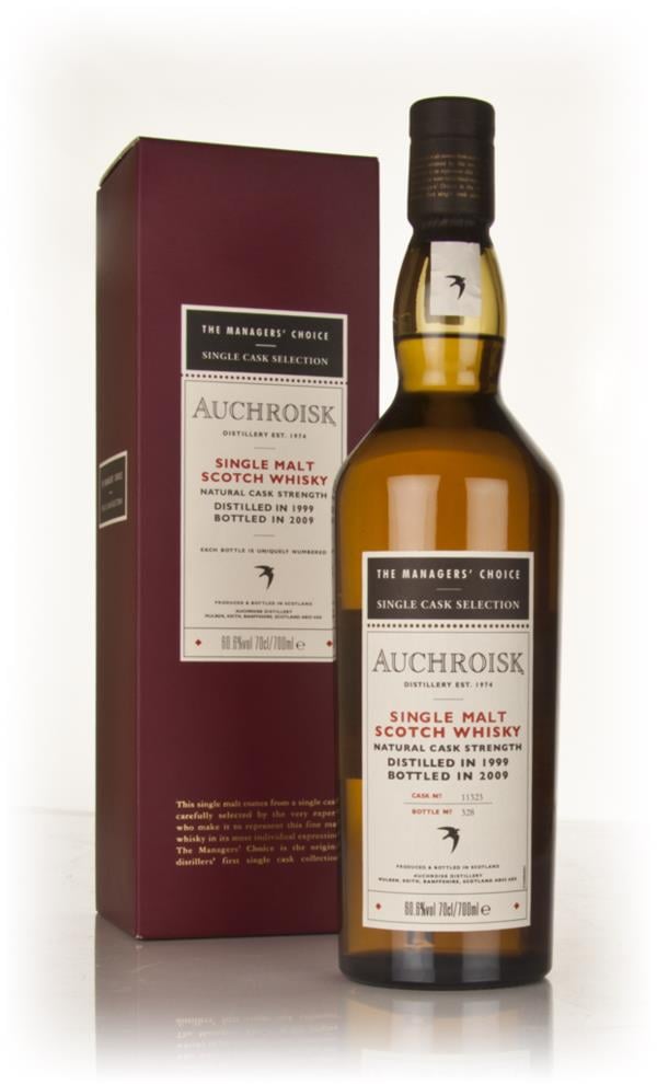 Auchroisk 1999 - Managers Choice Single Malt Whisky