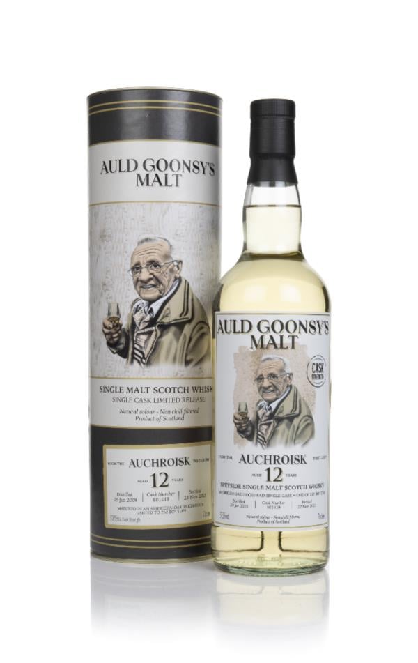 Auchroisk 12 Year Old 2009 (cask 801419) - Auld Goonsy's Malt Single Malt Whisky
