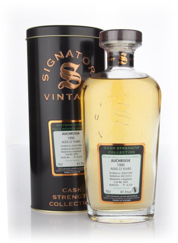 Auchroisk 22 Year Old 1990 Cask 3658 - Cask Strength Collection (Signa Single Malt Whisky