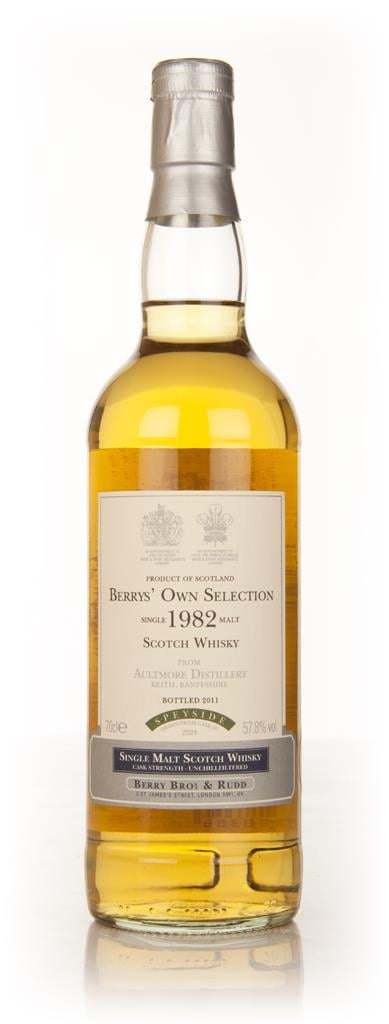 Aultmore 1982 (Berry Brothers and Rudd) Single Malt Whisky