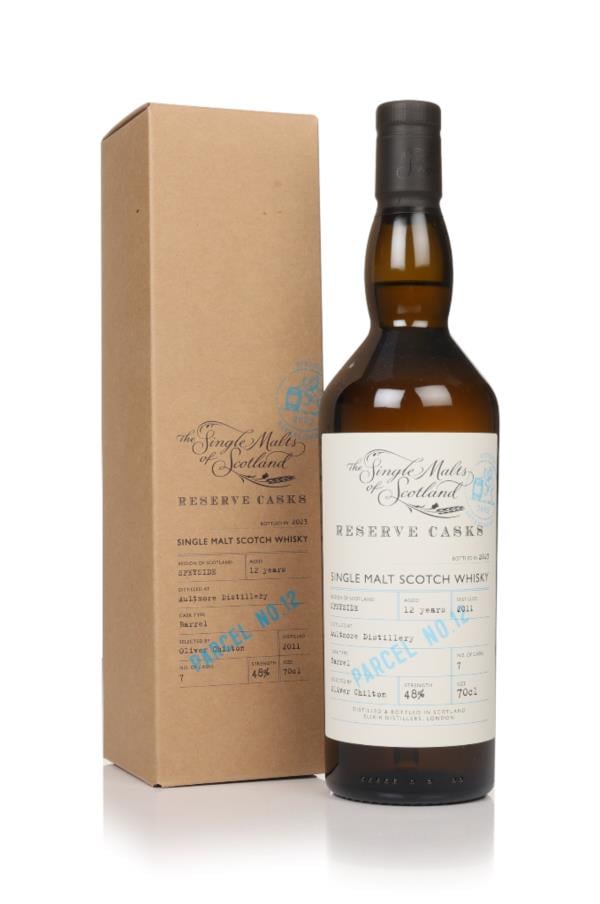 Aultmore 12 Year Old 2011 (Parcel No.12) - Reserve Casks (The Single M Single Malt Whisky