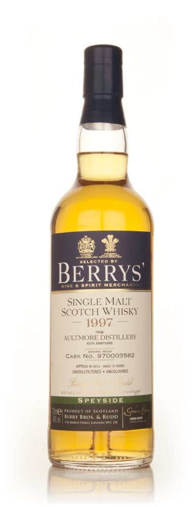 Aultmore 15 Year Old 1997 (cask 970003582) (Berry Bros. & Rudd) Single Malt Whisky