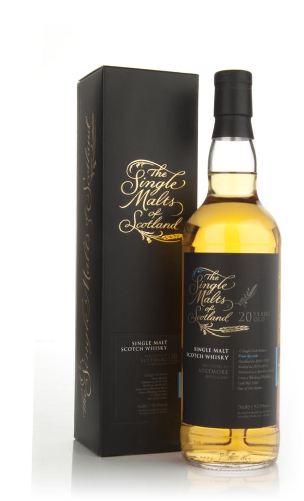 Aultmore 20 Year Old 1992 - Single Malts of Scotland (Speciality Drink Single Malt Whisky