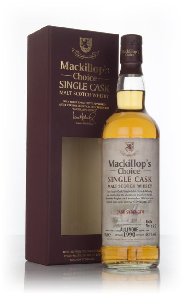 Aultmore 22 Year Old 1990 (cask 5199) (Mackillops) Single Malt Whisky