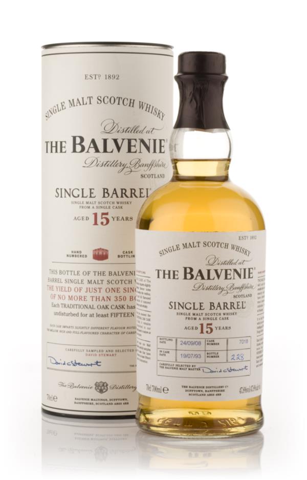 Balvenie Single Barrel 15 Year Old Single Malt Whisky