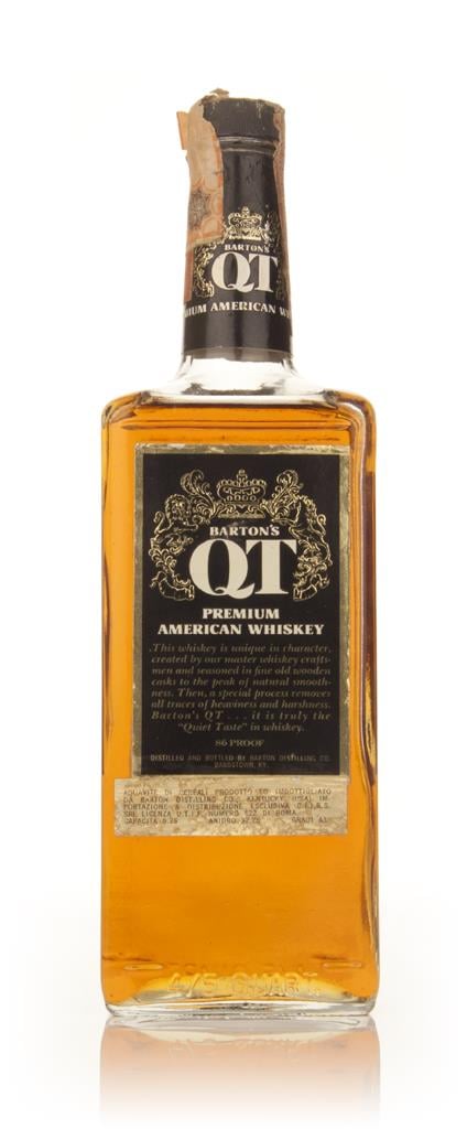Bartons QT Premium American Whiskey - 1970s Blended Whiskey