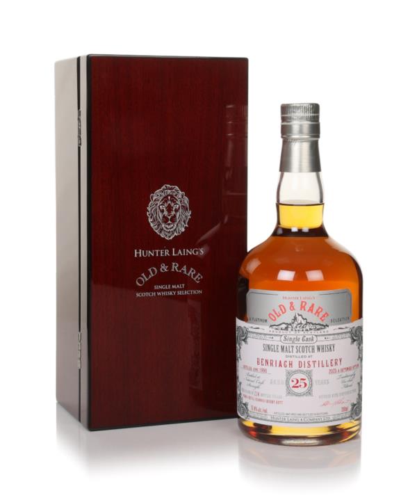 Benriach 25 Year Old 1998 - Old & Rare Platinum (Hunter Laing) Single Malt Whisky