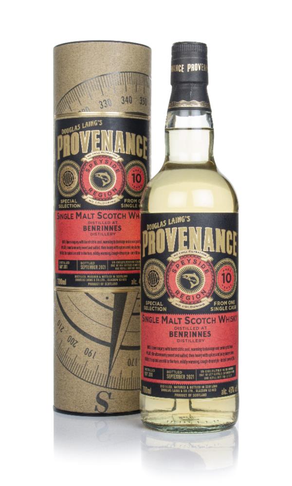 Benrinnes 10 Year Old 2011 (cask 15278) - Provenance (Douglas Laing) Single Malt Whisky