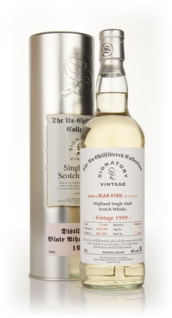 Blair Athol 12 Year Old 1999 - Un-Chillfiltered (Signatory) Single Malt Whisky