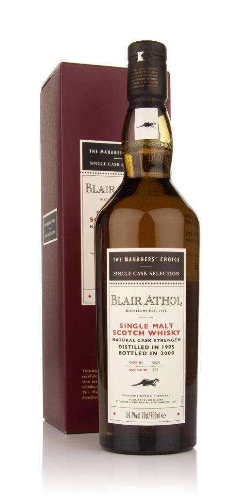 Blair Athol 1995 - Managers Choice Single Malt Whisky
