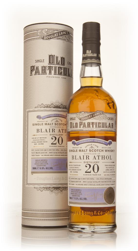 Blair Athol 20 Year Old 1993 (cask 9908) - Old Particular (Douglas Lai Single Malt Whisky