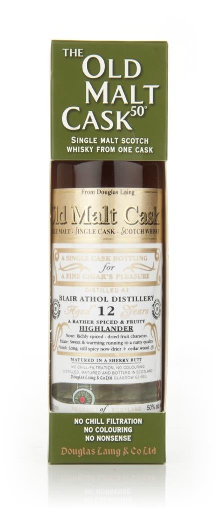 Blair Athol 12 Year Old 1999 - Old Malt Cask - Cigar Malt l (Douglas L Single Malt Whisky