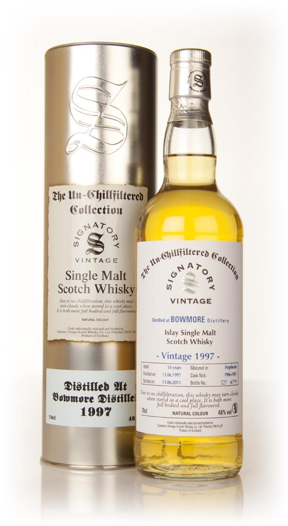 Bowmore 14 Year Old 1997 - Un-Chillfiltered (Signatory) Single Malt Whisky