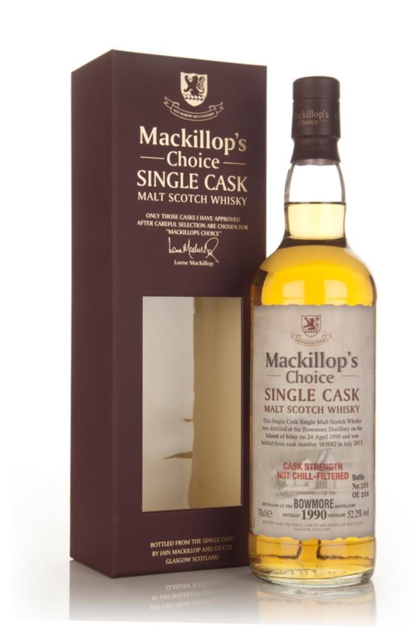 Bowmore 23 Year Old 1990 (cask 185082) - Mackillop's Choice Single Malt Whisky