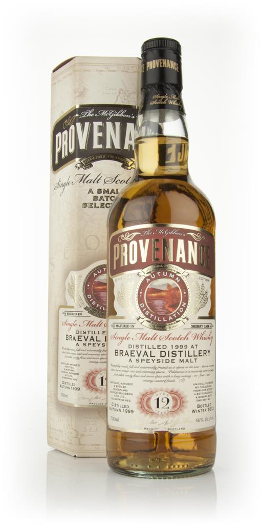 Braeval 12 Year Old 1999 - Provenance (Douglas Laing) Single Malt Whisky