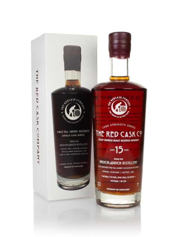 Bruichladdich 15 Year Old 2005 (cask 1405) - The Red Cask Co. Single Malt Whisky