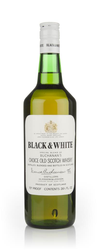 Black & White - 1970s Blended Whisky