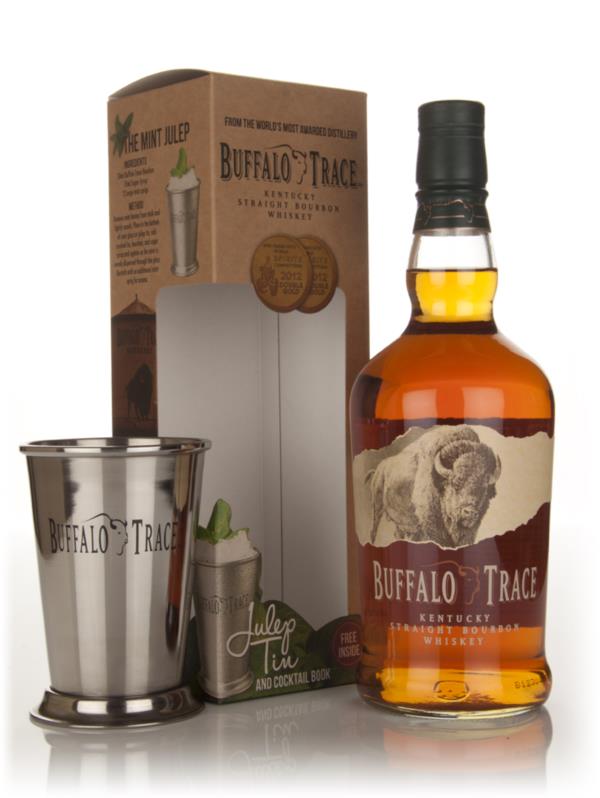 Buffalo Trace With Julep Tin And Cocktail Book Bourbon Whiskey