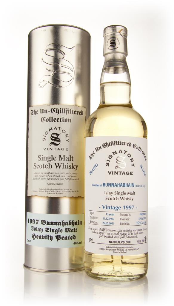 Bunnahabhain 13 Year Old 1997 Heavily Peated - Un-Chillfiltered (Signa Single Malt Whisky